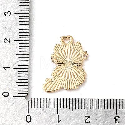 Alloy Enamel Pendants X-ENAM-Q507-13B-1