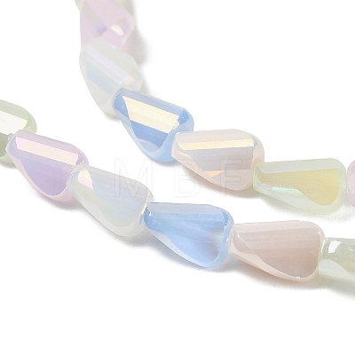 Electroplate Glass Beads Strands EGLA-P065-01A-01-1