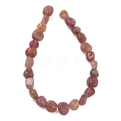 Natural Strawberry Quartz Beads Strands G-C286-A28-1