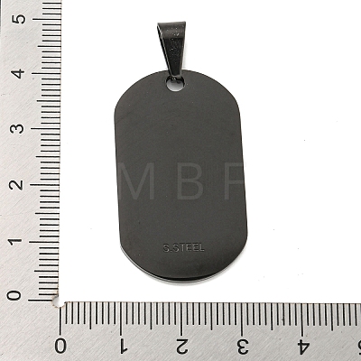 316 Surgical Stainless Steel Pendants STAS-E212-123EB-04-1