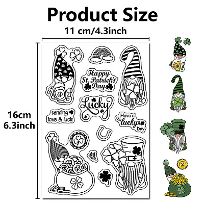 Custom PVC Plastic Clear Stamps DIY-WH0439-0112-1