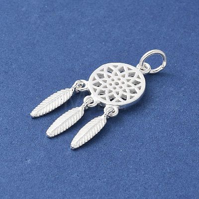 S925 Sterling Silver Pendant STER-H115-10A-S-1