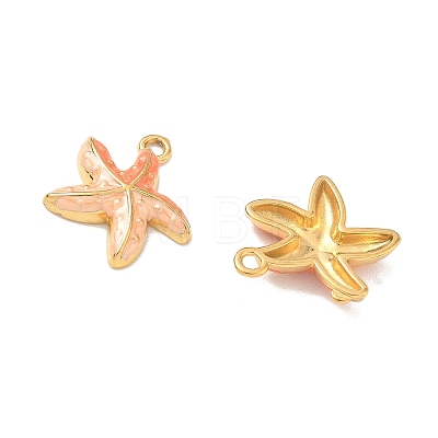 304 Stainless Steel Enamel Pendants STAS-Q119-08G-01-1