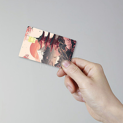PVC Plastic Waterproof Card Stickers DIY-WH0432-019-1