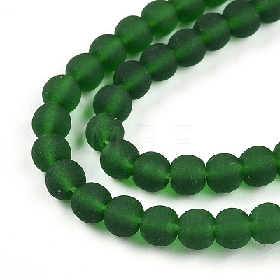 Transparent Glass Beads Strands GLAA-T032-T4mm-MD22-1