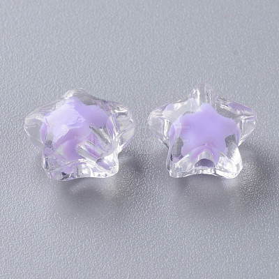 Transparent Acrylic Beads TACR-S152-01A-SS2114-1