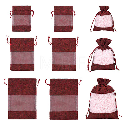 9Pcs 3 Styles Cotton Packing Pouches OP-TA0001-18B-1