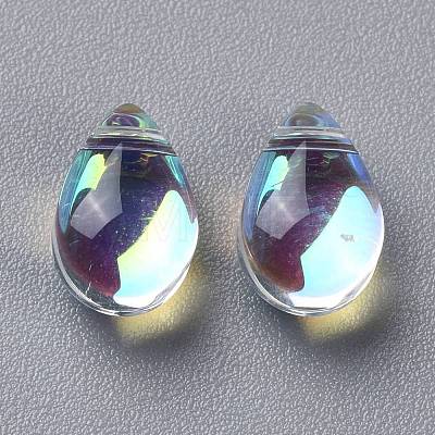 Transparent Glass Beads GGLA-M004-05A-01-1