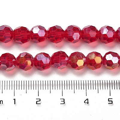 Transparent Glass Beads LS-EGLA-A035-T8mm-B07-1