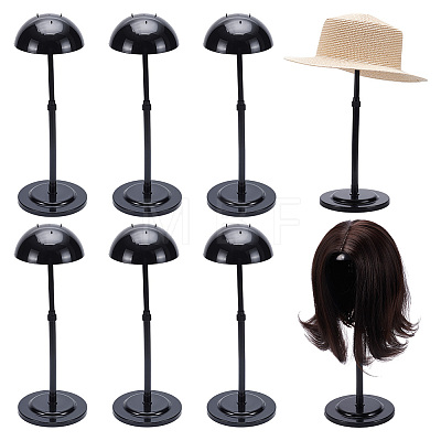 8Pcs Plastic Wig Display Stands ODIS-UN0001-27A-1