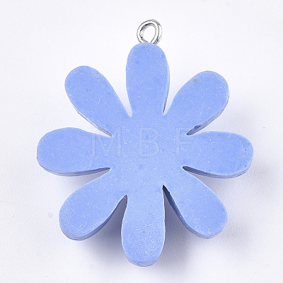 Resin Pendants CRES-T010-87B-1