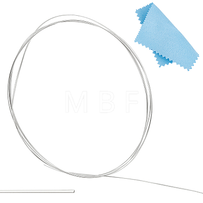1M 925 Sterling Silver Wire STER-BC0004-53A-1