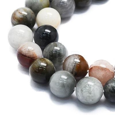 Natural Eagle Eye Stone Beads Strands G-K245-A09-04-1