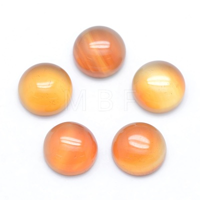 Natural Carnelian Cabochons G-E492-H-03-1