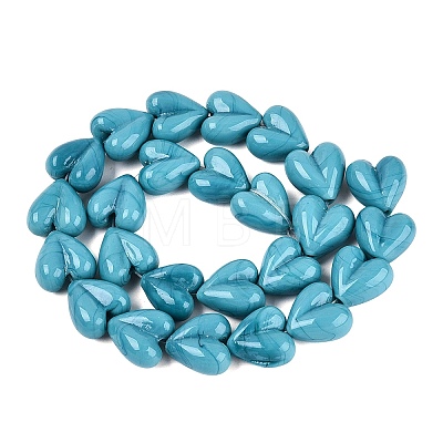 Handmade Lampwork Beads Strands LAMP-Q041-05C-1