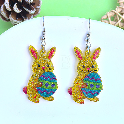 Easter Acrylic Dangle Earrings FS-WGB44D4-02-1