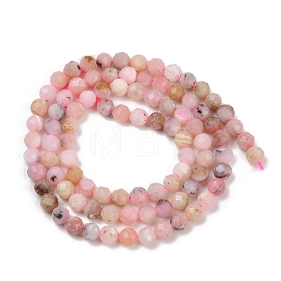 Natural Pink Opal Beads Strands G-M092-D02-02-1