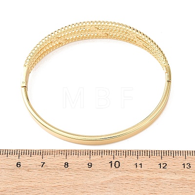 304 Stainless Steel Hinged Bangles for Women BJEW-F527-01G-1
