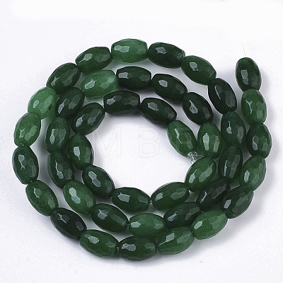 Natural White Jade Beads Strands G-N326-11B-1