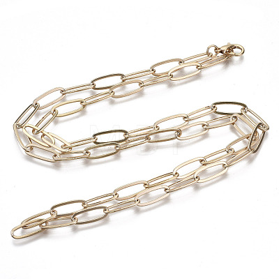 Brass Paperclip Chains MAK-S072-13A-G-1