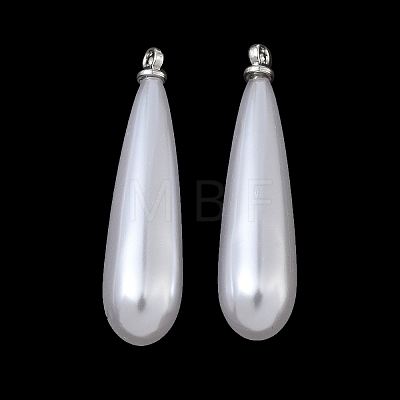 ABS Plastic Pearl Pendants FIND-Z105-03G-01P-1