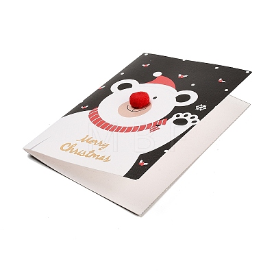 Rectangle Paper Greeting Card AJEW-P123-B02-1