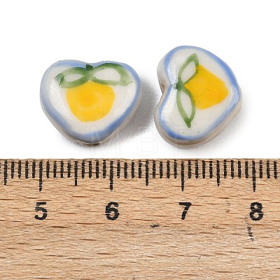 Handmade Porcelain Beads PORC-B009-02E-1