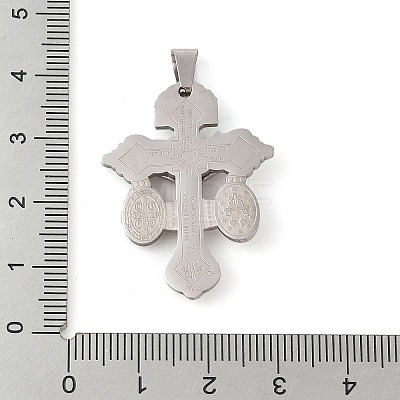 Non-Tarnish 304 Stainless Steel Pendants STAS-C103-02P-02-1