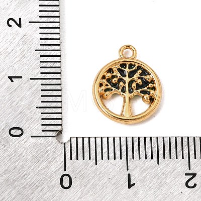 304 Stainless Steel Enamel Pendants SA-CBAA9A2-11G-03-1