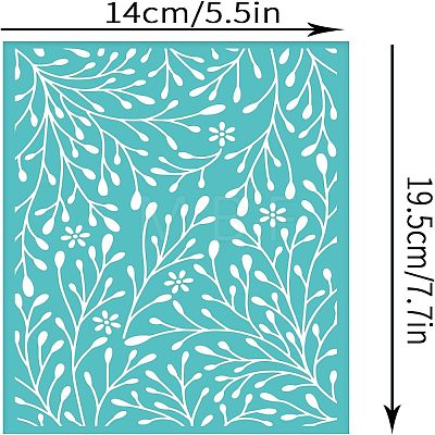 Self-Adhesive Silk Screen Printing Stencil DIY-WH0337-026-1