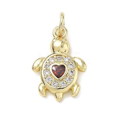 Brass with Rhinestone Pendants RB-CBA6830-18G-05-1