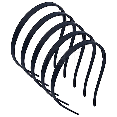 Plastic Hair Band Findings FIND-WH0149-18A-1