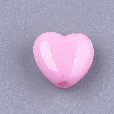 Opaque Solid Color Acrylic Beads MACR-T030-04-1