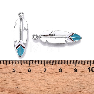 Alloy Enamel Pendants FIND-WH0110-194P-1