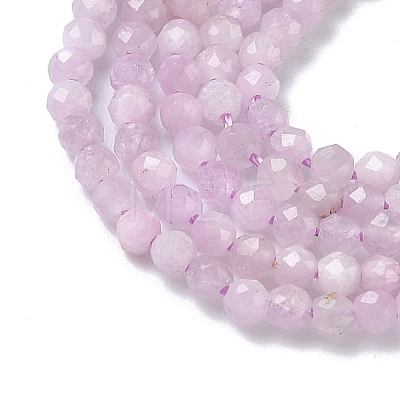 Natural Kunzite/Spodumene Beads Strands G-L651-C12-2mm-01-1