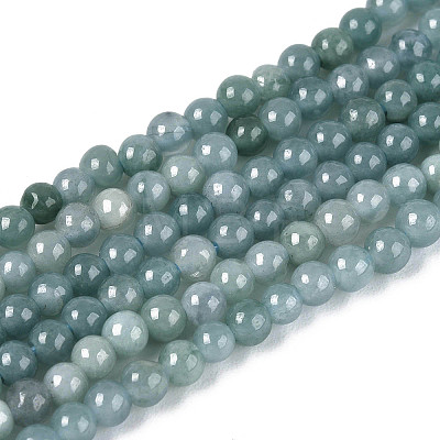 Natural Jadeite Beads Strands G-N353-07A-01-1