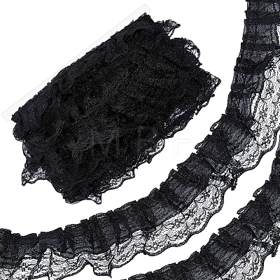 1Pc Organza Flower Lace Ribbon OCOR-NB0002-85B-1