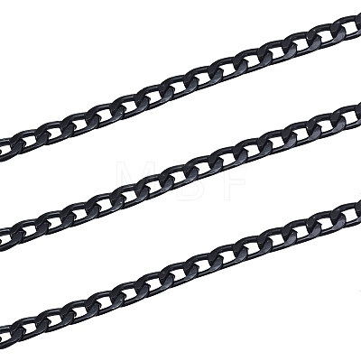 Aluminum Twisted Chains Curb Chains CHA-CJ0001-01B-1