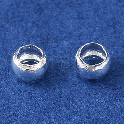 Brass Crimp Beads X-KK-N254-42A-S-1