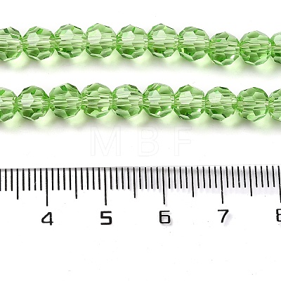 Transparent Glass Beads EGLA-A035-T6mm-D09-1