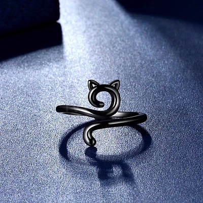 Alloy Open Cuff Rings for Women FS-WG27D4E-02-1