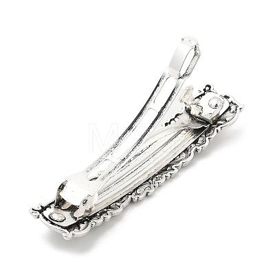 Alloy Retro Hair Barrettes AJEW-K048-04AS-1