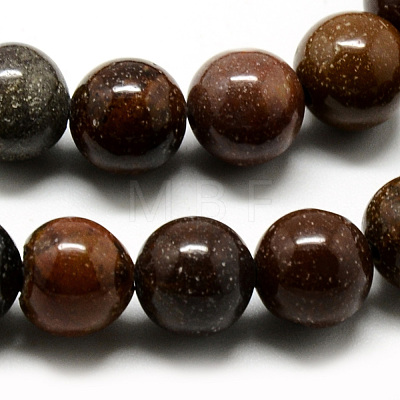 Natural Mookaite Beads Strands G-Q462-48-6mm-1