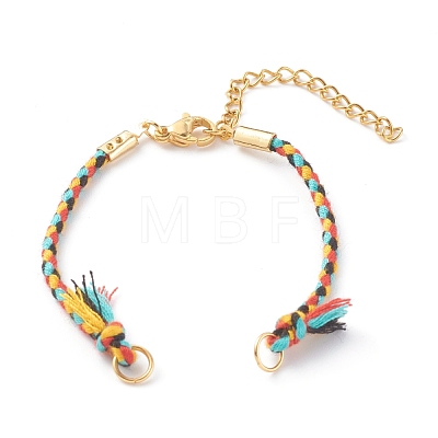 Cotton Thread Bracelet Making AJEW-JB00944-1