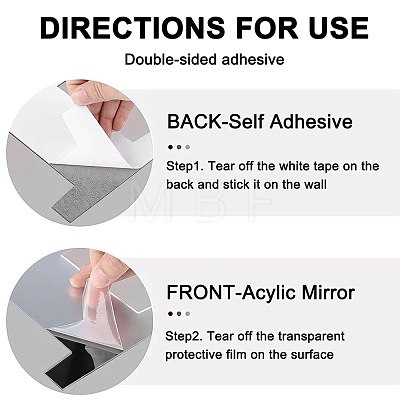 Acrylic Self Adhesive Furniture Films DIY-WH0223-48-1