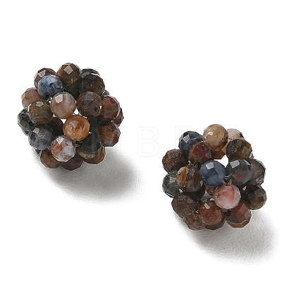 Natural Pietersite Woven Beads GG-CBA2E9C-H01-01-1