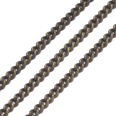 Brass Twisted Chains CHC-S100-AB-NF-1