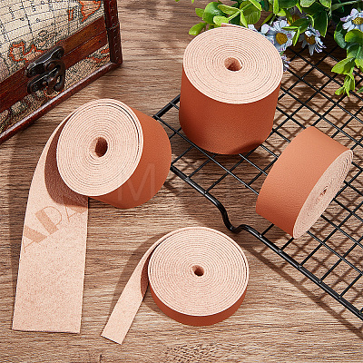 2M Flat Microfiber Imitation Leather Cord FIND-WH0420-75B-04-1