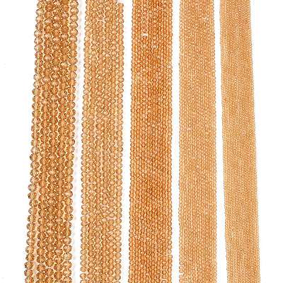 Glass Beads Strands EGLA-A044-T1mm-D23-1