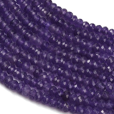 Dyed Natural White Jade Beads Strands GG-CBAF9EE-A01-3x4mm-1